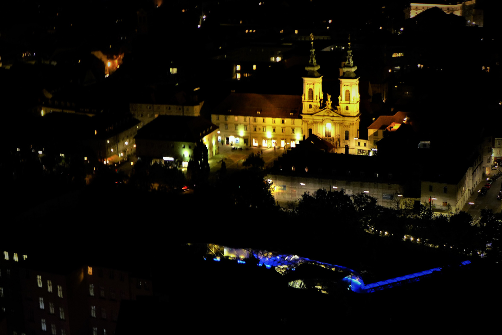 Graz by night 1