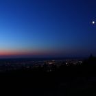 Graz kurz vor Sonnenaufgang