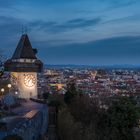 Graz nach Sonnenuntergang