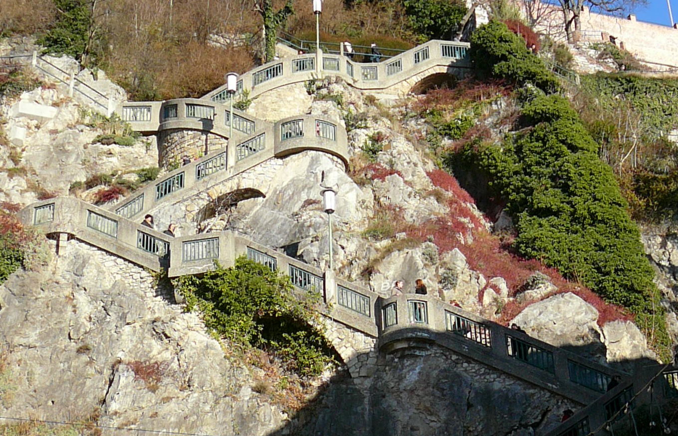 Graz, Schloßbergstufen