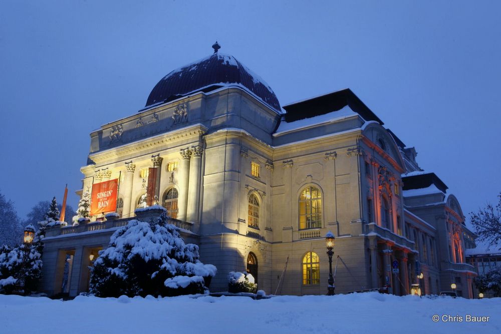 Grazer Oper im Winter