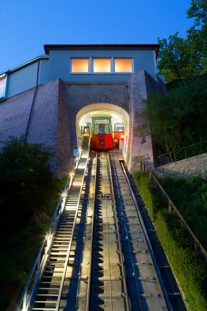 Grazer Schloßbergbahn - Bergstation