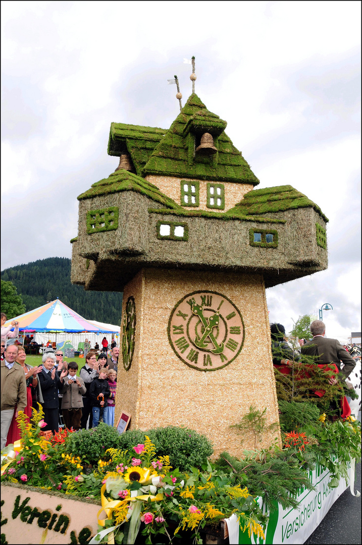 Grazer Uhrturm, im Rahmen des Salzburger Bauernherbstes