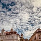 Grazer Uhrturm unter Wolken