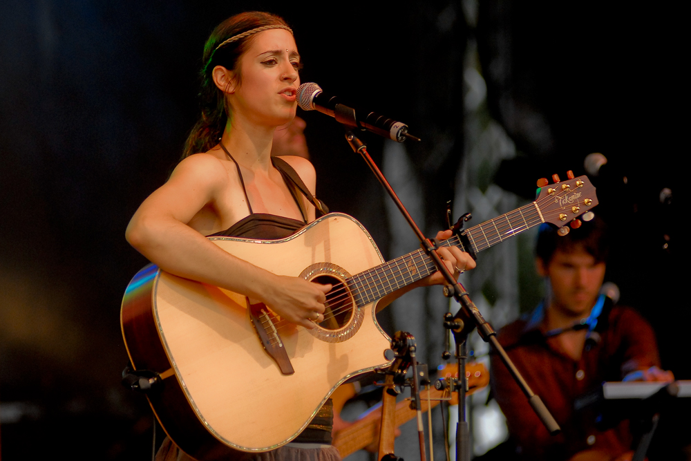 Graziella Schazad auf dem Saarspektakel 2009