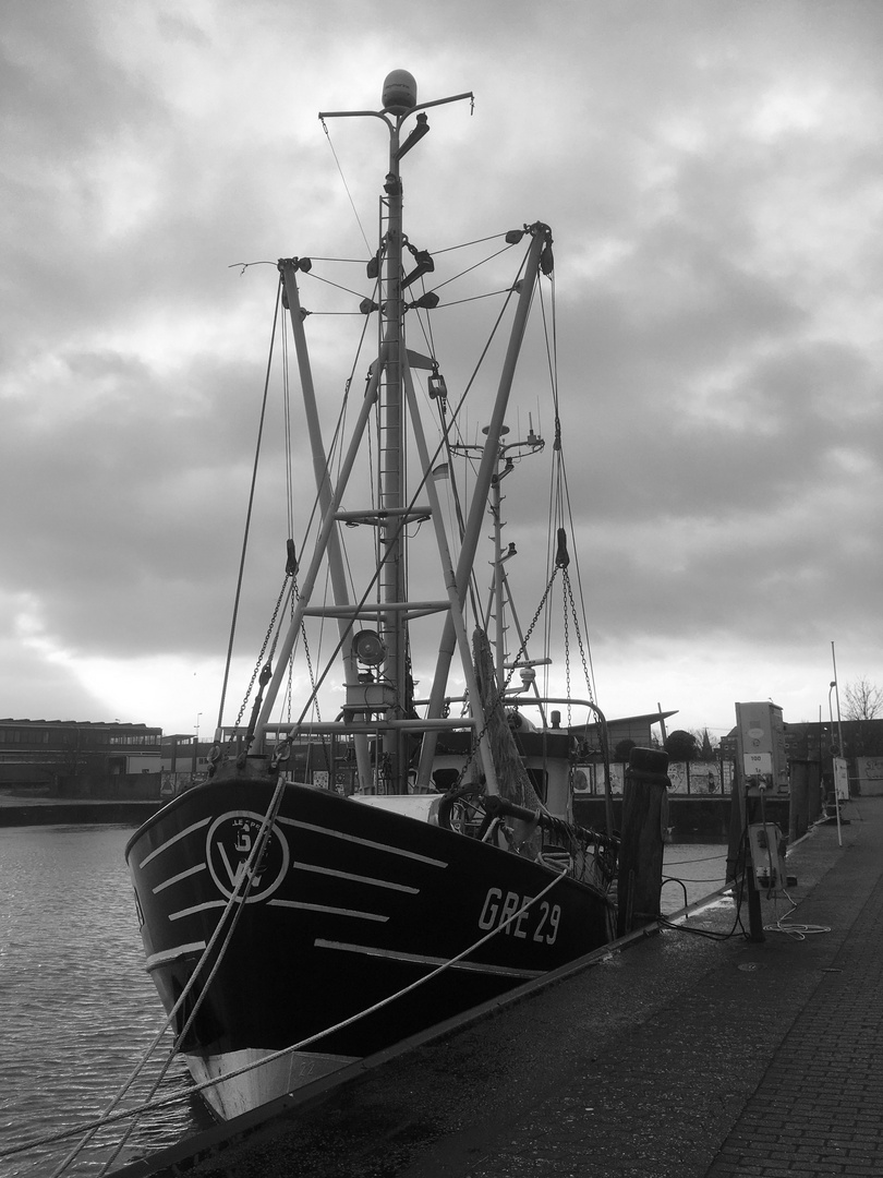 GRE 29 im "Alten Fischereihafen" in Cuxhaven