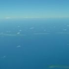 Great Barrier Reef aus Flugzeug