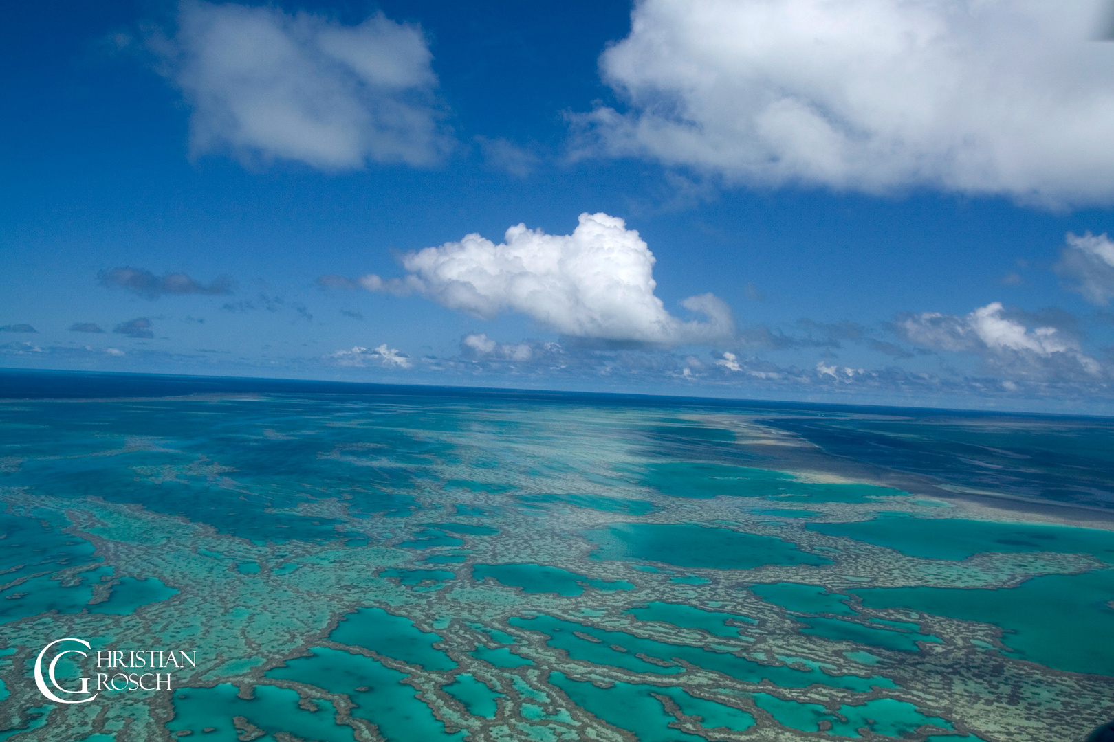 Great Barrier Reef - Vogelperspektive