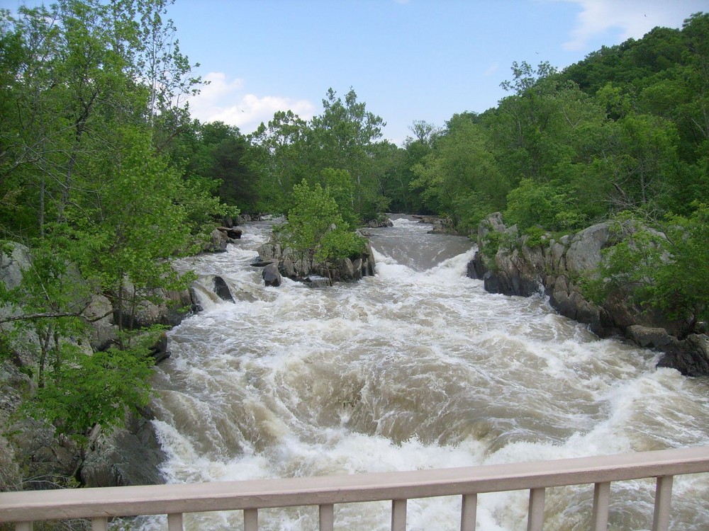 Great Falls vom Potomac-River