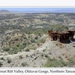 Great Rift Valley • Olduvai Gorge