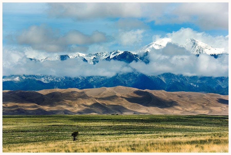 Great Sand Dunes im Frühling