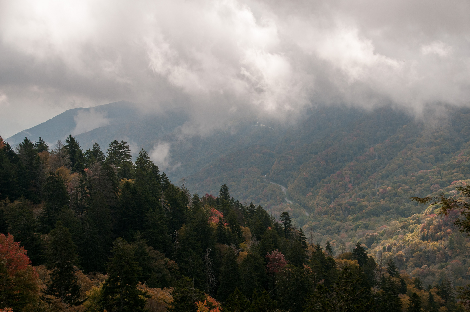 Great Smoky Mountains - Sie rauchen wirklich