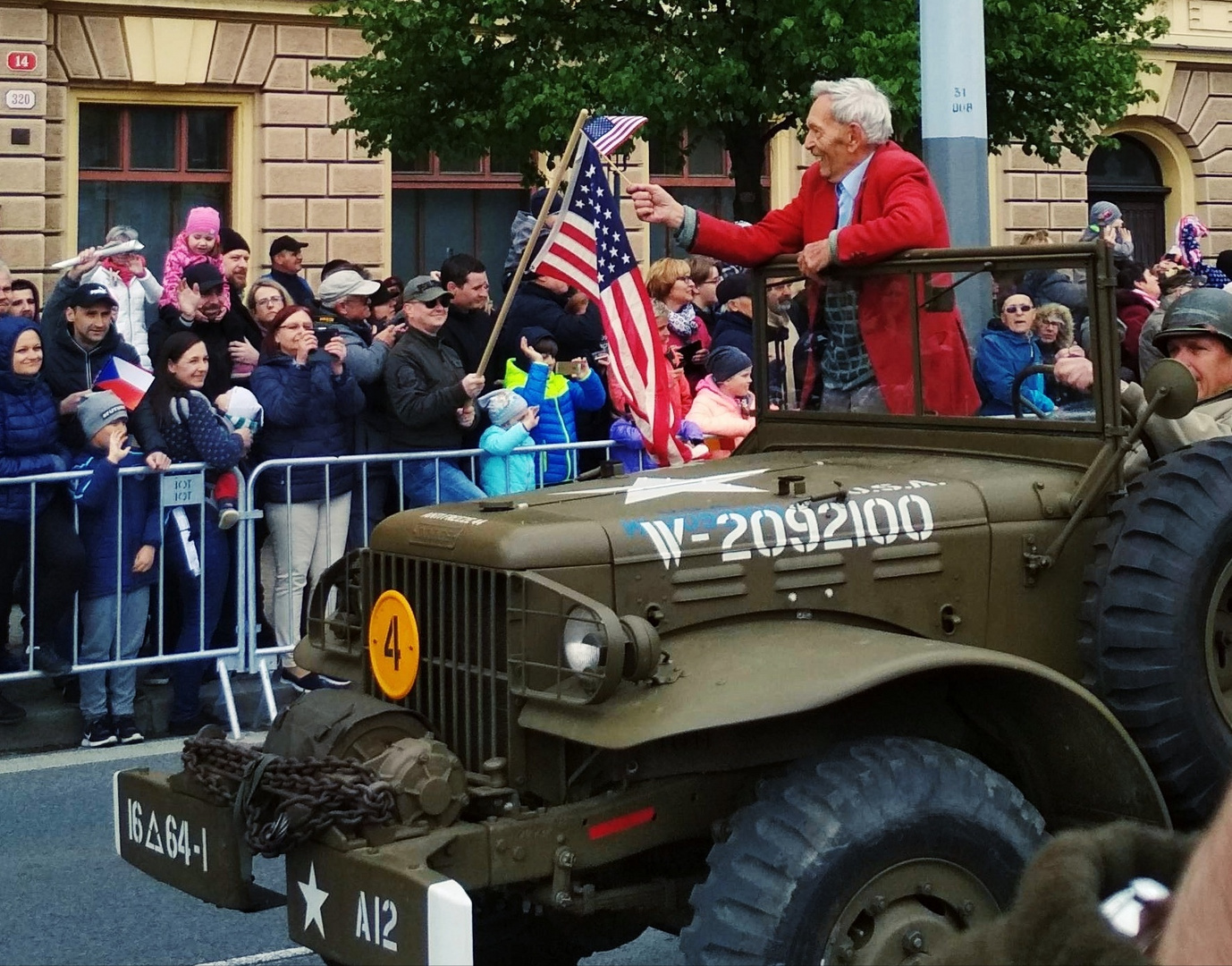 Great thanks ...convoy of Liberty ... Pilsen