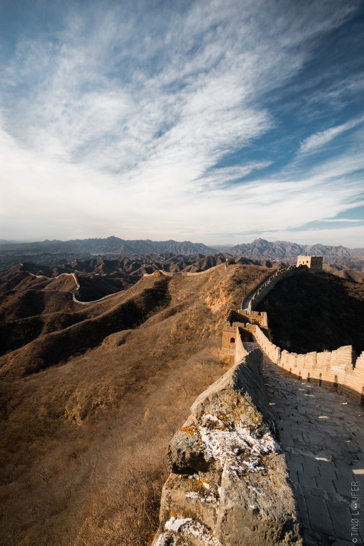 Great Wall at Simatai near Beijing