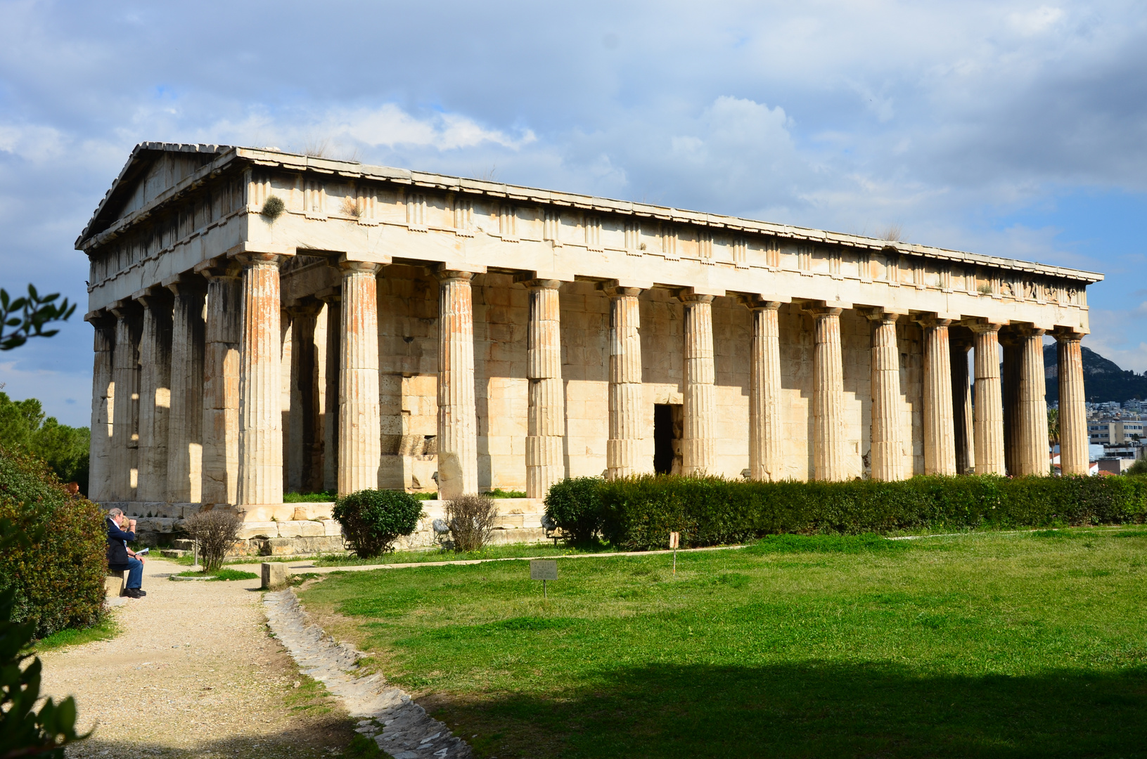 Greece. Ancient Agora Temple of Hephaestus