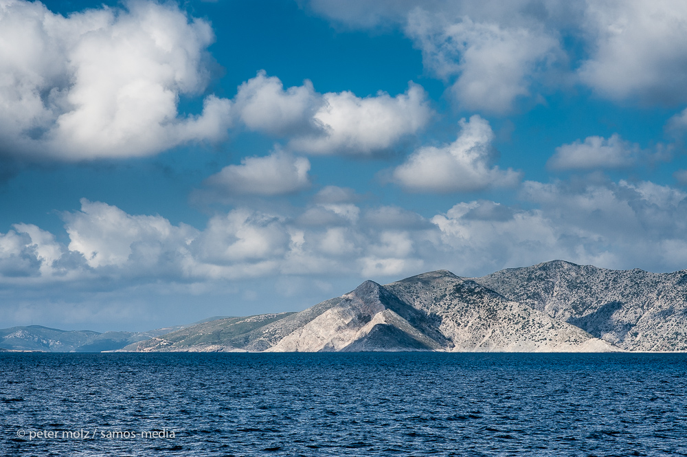 Greece - Approaching Fourni Island