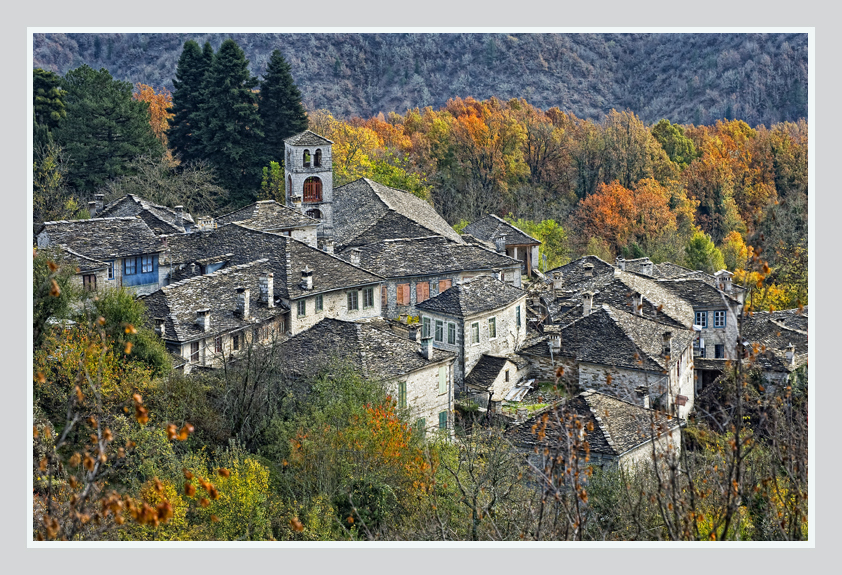 Greece-Epirus: Dilofo village