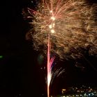 Greece, fireworks in menidi aitoloakarnanias ( Varkarola 2014 8 16 )