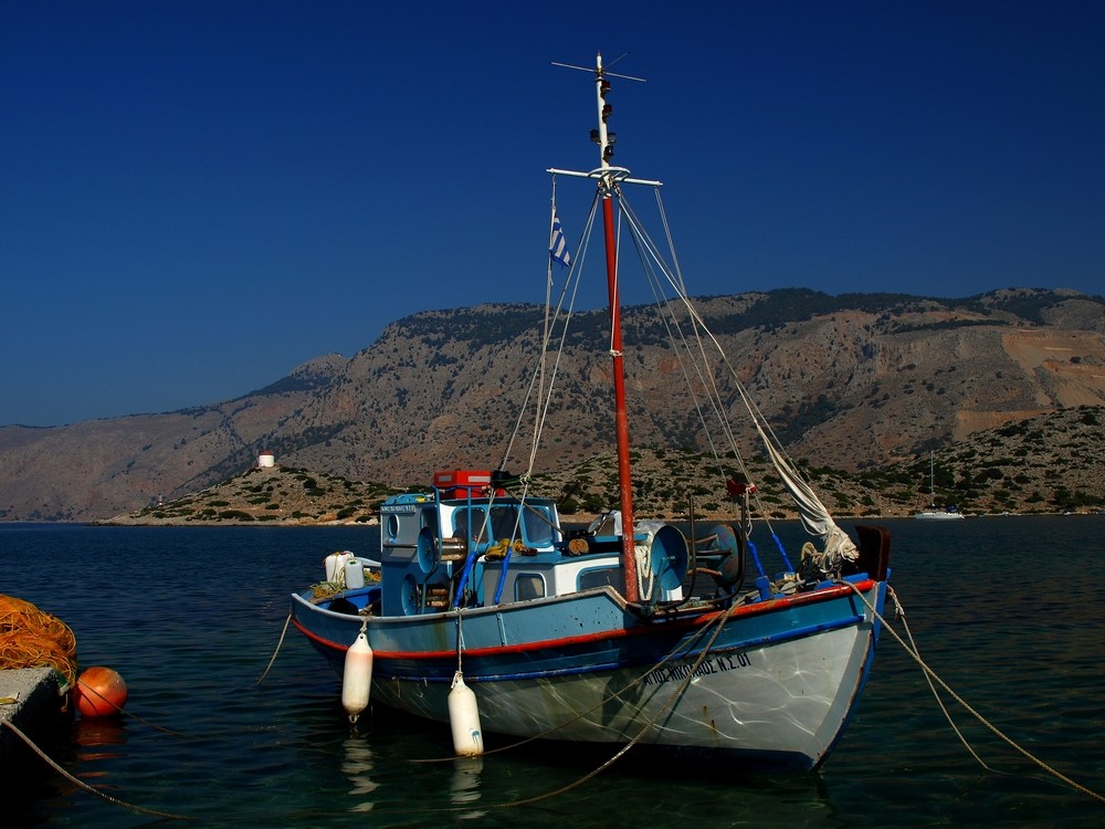 Greece Fishing Boat