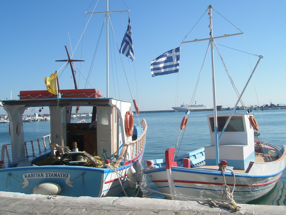 Greek boats