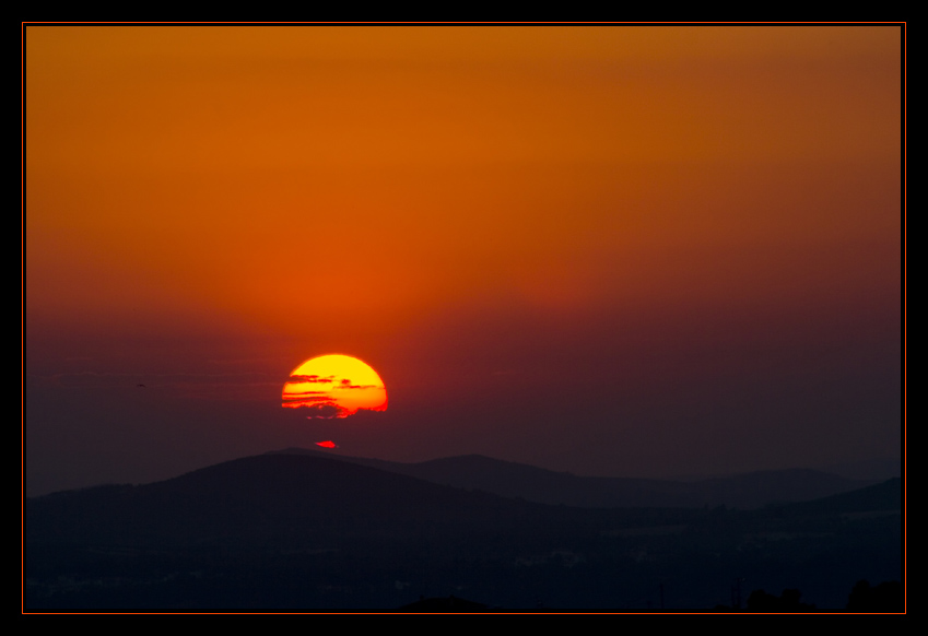 greek sunset