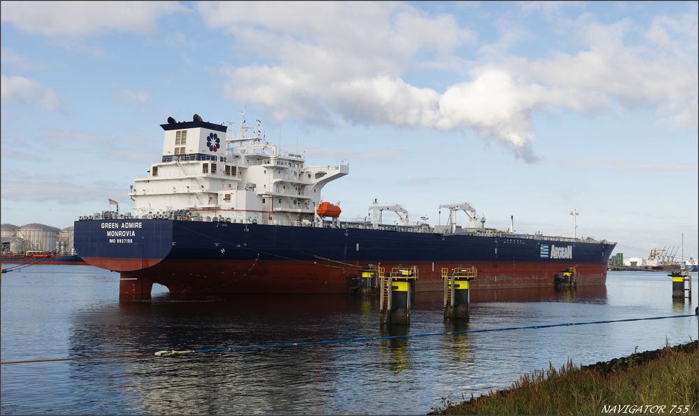 GREEN ADMIRE, Tanker, Rotterdam.