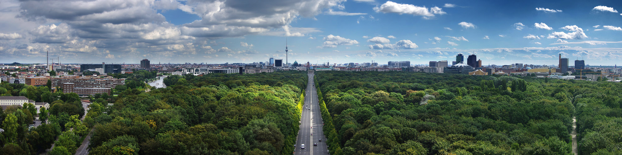 Green Berlin Cityscape