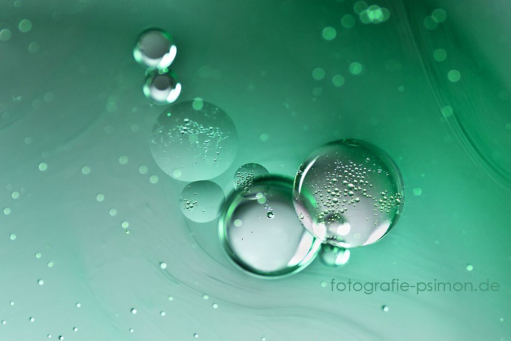 green bubbles