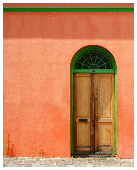 green door