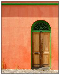 green door