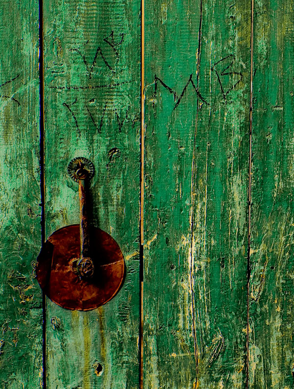 green door