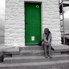 green door