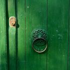 Green door