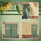 green doors