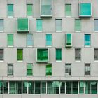 green facade