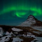 green glow - Kirkjufell