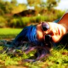 Green Grass & Blue Hair