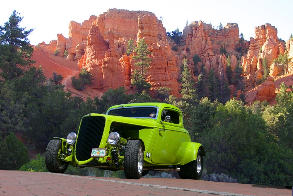 Green Hot Rod