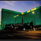Green is the MGM Grand in Las Vegas