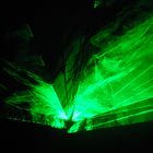 Green laser wall