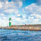 Green lighthouse