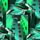 Green Metallic City