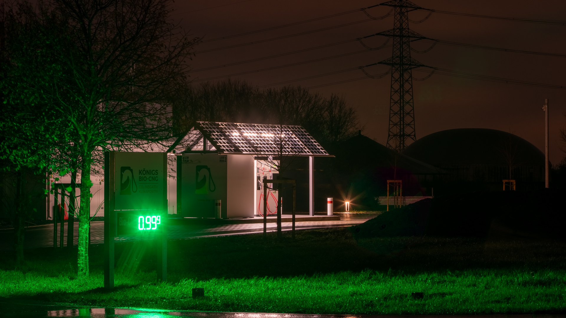  Green -Mini Tankstelle- 