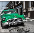 Green Old Car