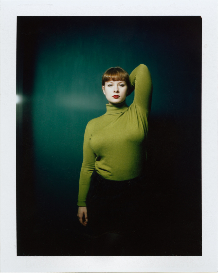 Green Porcelain, Polaroid-Scan farbig