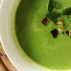 green soup.