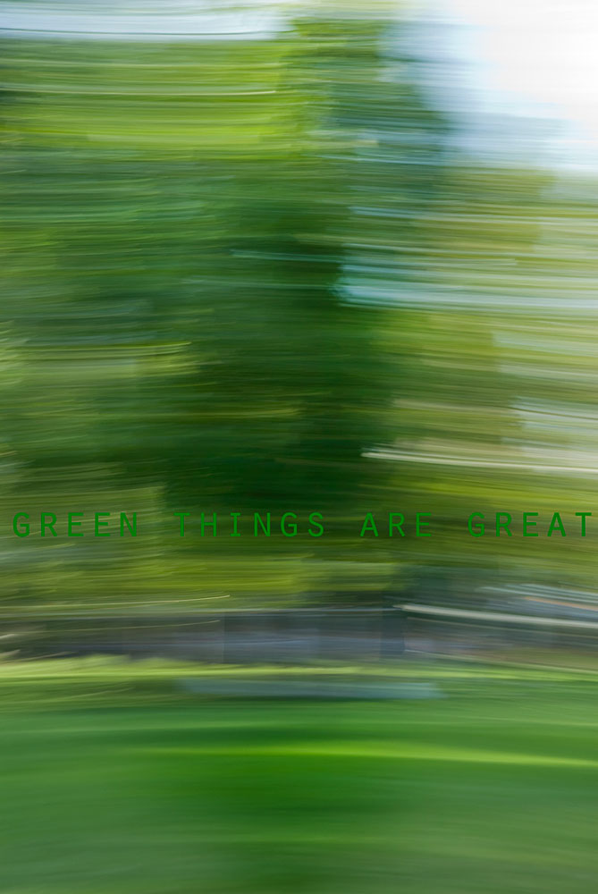 Green things are great ;-)