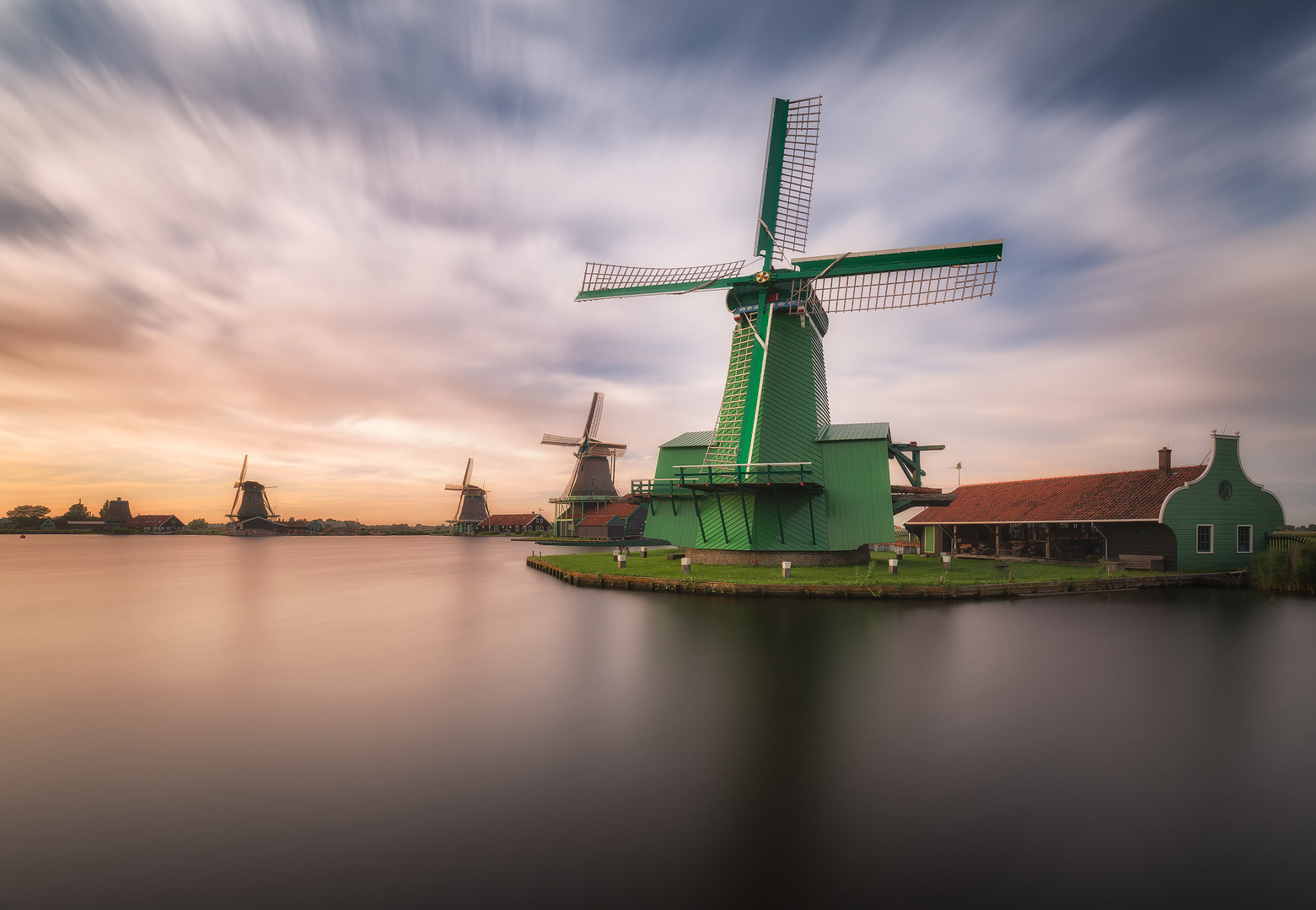 Green Windmill