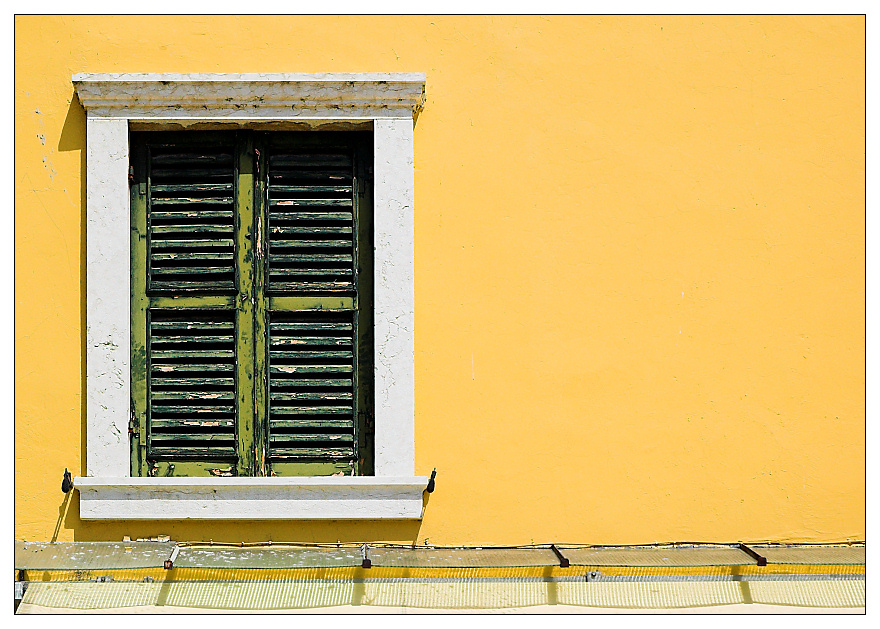 green window shutter II