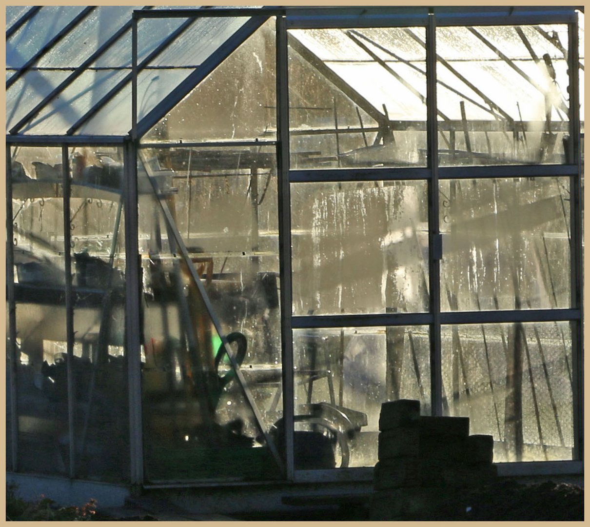 greenhouse in winter 3